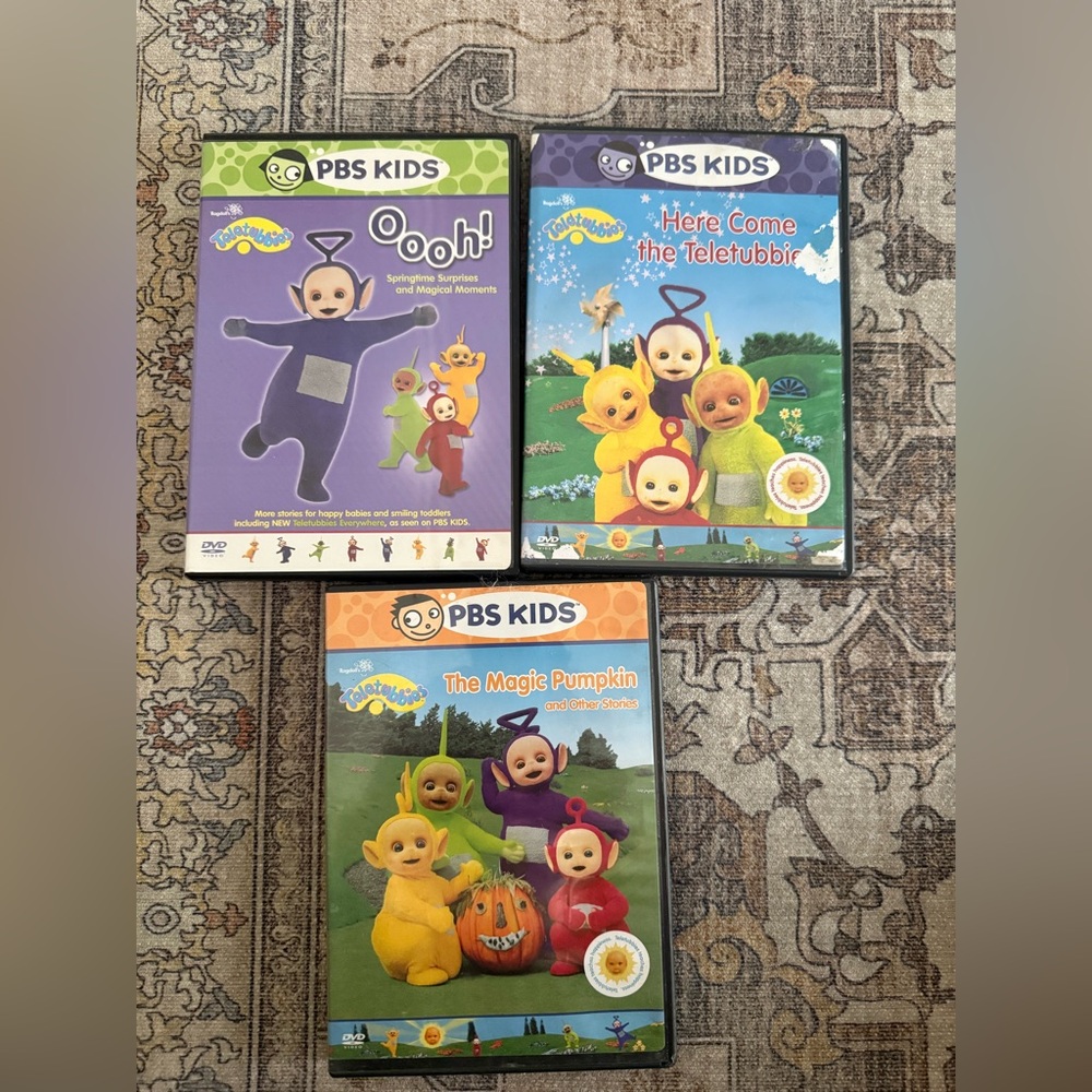 PBS Kids Teletubbies Lot Of 3 DVDs